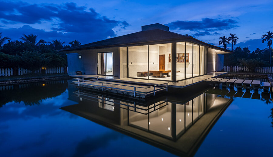 Tranquil Escape: Retreat Villa V by Time Architects
