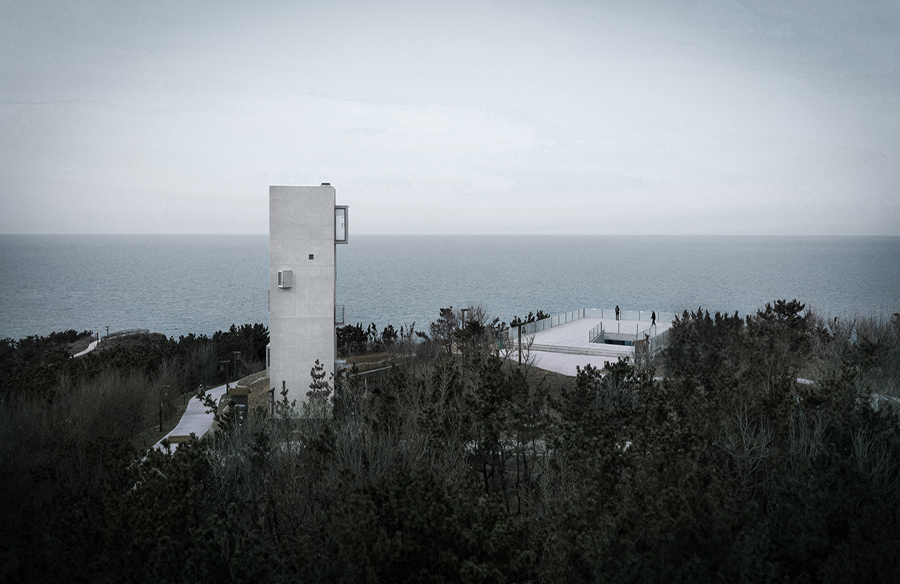 Embracing Nature: The Cliff Café and Tower House