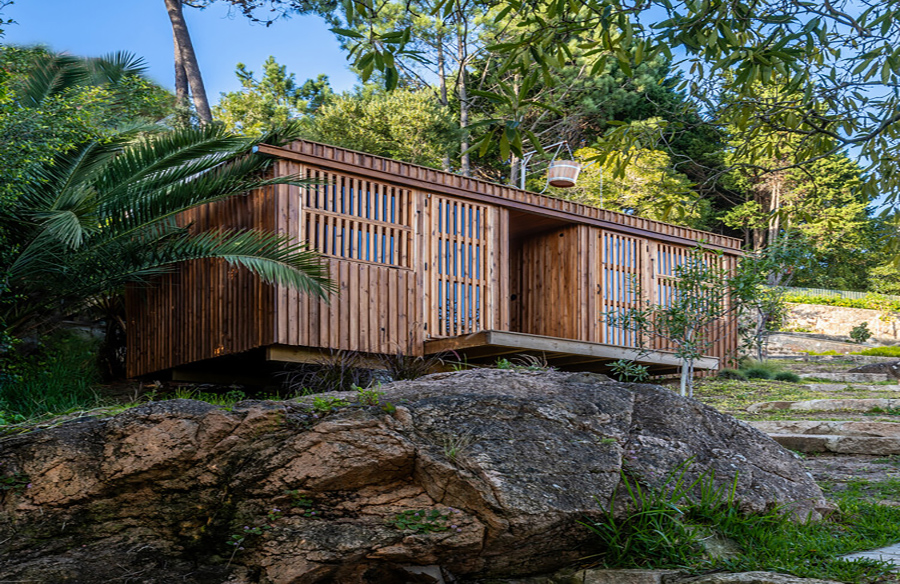 Embracing Nature Sauna Garden Studio