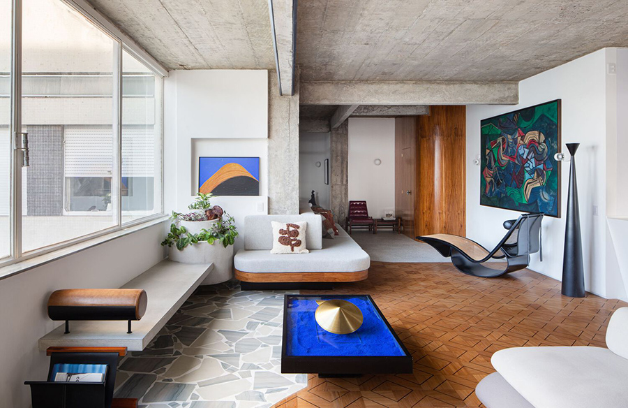 Revitalizing Spaces JF Apartment by ZALC Arquitetura