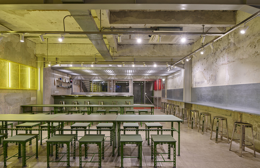 Revitalizing Blok M The Iron Fist Restaurant by Studio Kota