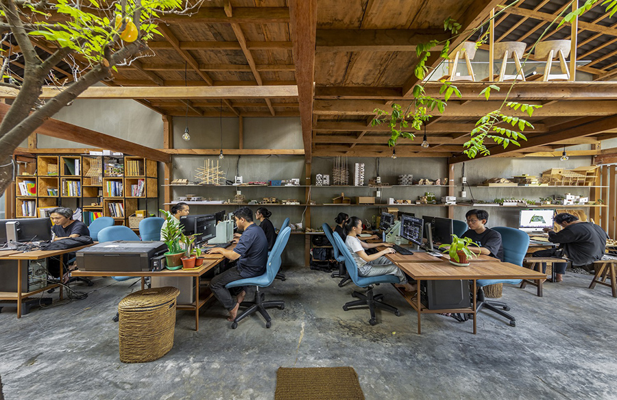Reimagining Office Spaces The MA Architects Office in An Phu