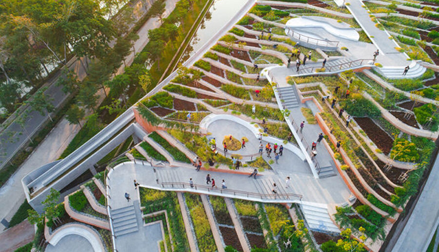 Sustainable Educational Oasis: Puey Ungpahakorn Centenary Hall in Tambon Khlong Nung, Thailand