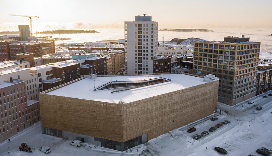 Transforming Urban Spaces: Saukonlaituri Parking Facility