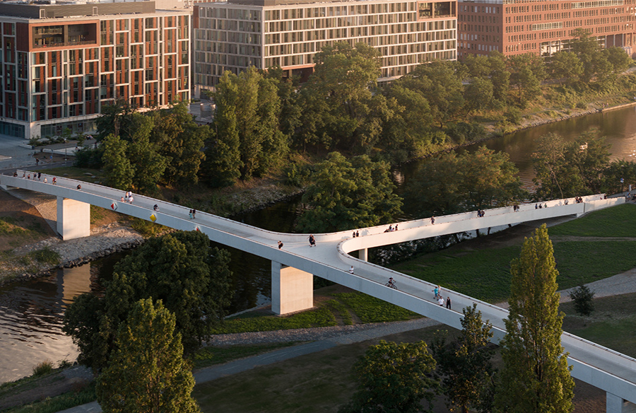 Engineering Elegance: The Štvanice Footbridge Project