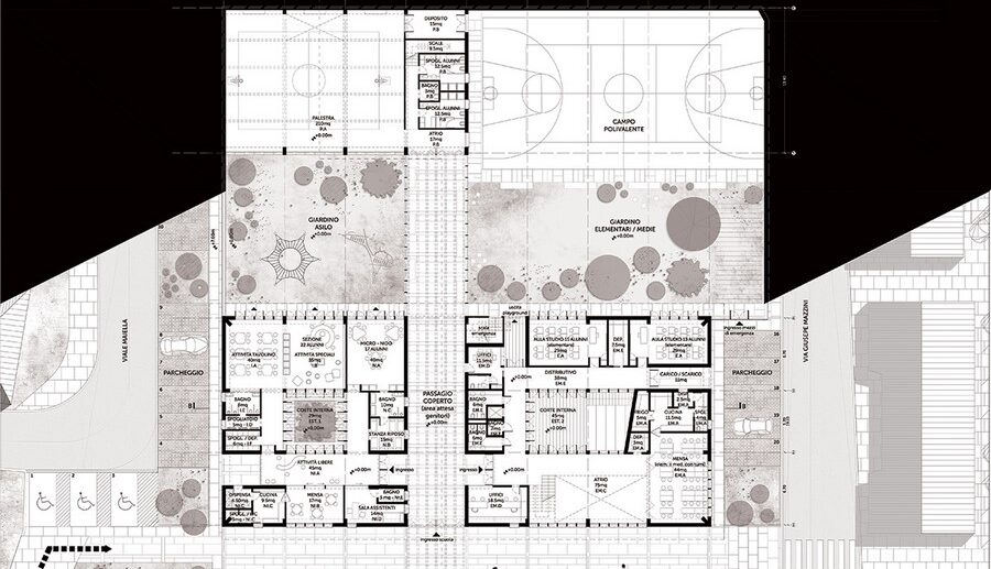 Filippo Verna School by TARI-Architects