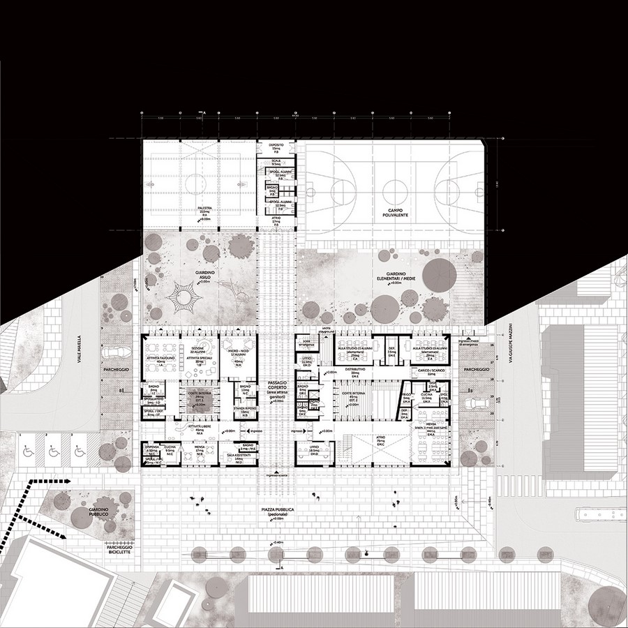 Filippo Verna School by TARI-Architects
